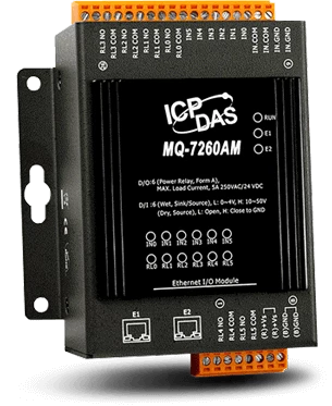 MQ-7260AM от ICP DAS – MQTT модуль ввода/вывода для IIoT